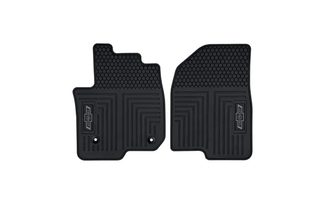 Plasticolor 001796r01 Chevrolet Custom Factory Fit Front Vehicle Floor Mats Model Years 2019-2023 Black