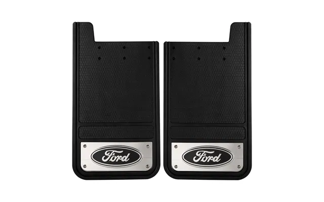 Plasticolor 001838r01 Ford Heavy Duty Rear 12 X 23 Mud Guards - 12 Inch X 23 Inch Rear Mud Guards By