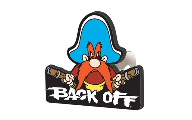 Plasticolor 002231r01 Yosemite Sam Back Off Hitch Cover - 1.25 Inch