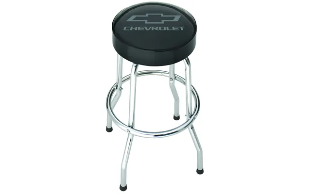 Plasticolor 004790r01 Black Grey Garage Stool Chevrolet