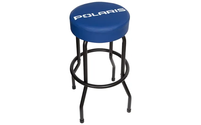 Plasticolor 004812r01 Stool Round Blue Vinyl Seat Non-swivel Without Back