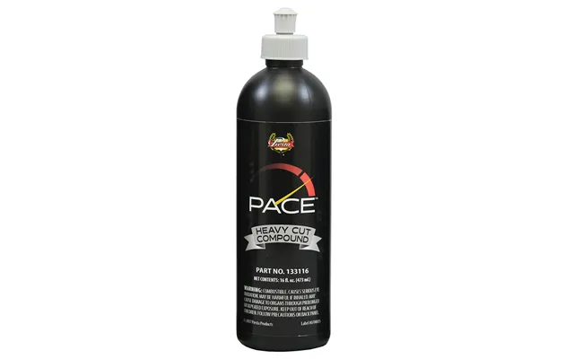 Presta 133116 Pace Heavy Cut Compound - 16oz