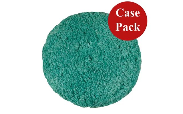 Presta 890143case Rotary Blended Wool Buffing Pad - Green Light Cut Polish