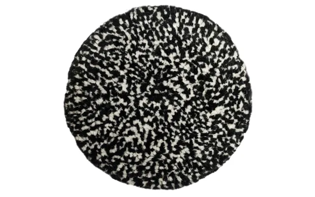 Presta 890146 Wool Compounding Pad - Black & White Heavy Cut
