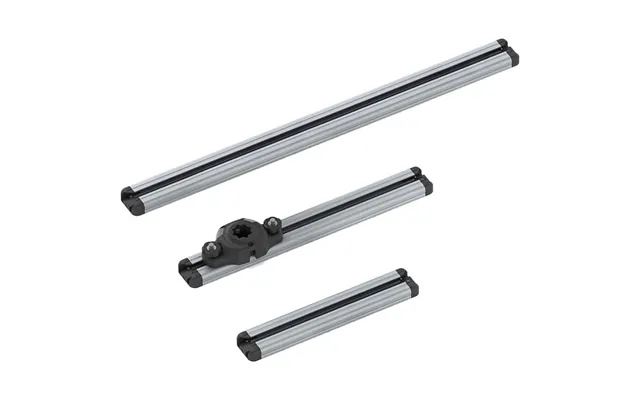 Railblaza 01-4155-11 Aluminum Boat Gunnel Track Rail System 20 In - Compatible With Crestliner