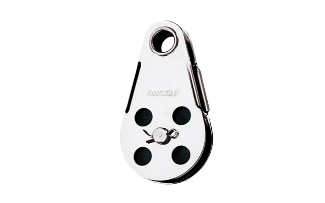 Ronstan Rf103 Wire Block - Tubular Rivet Head With Removable Nylatron Sheave