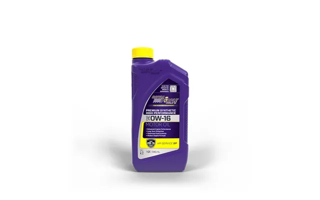 Royal Purple 01016 0w16 Qt. Bottle - Sae 0w-16 Synthetic 1 Quart Bottle Single