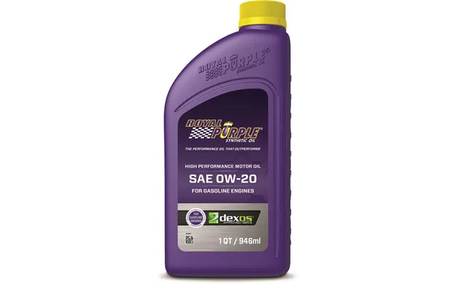 Royal Purple 01020 Oil Rp Series Sae 0w-20 Synthetic 1 Quart Bottle Case Of 6