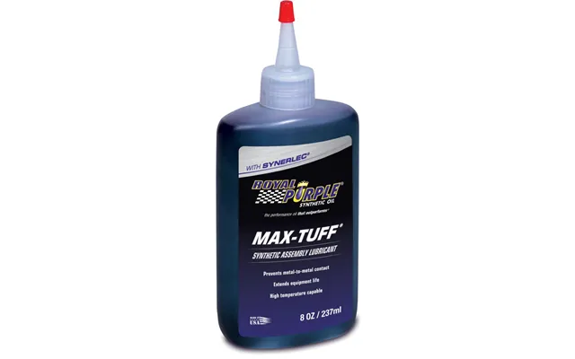 Royal Purple 01335 Max-tuff Assembly Lube8oz Single 8 Ounce Bottle Does Not Dissolve In Oil