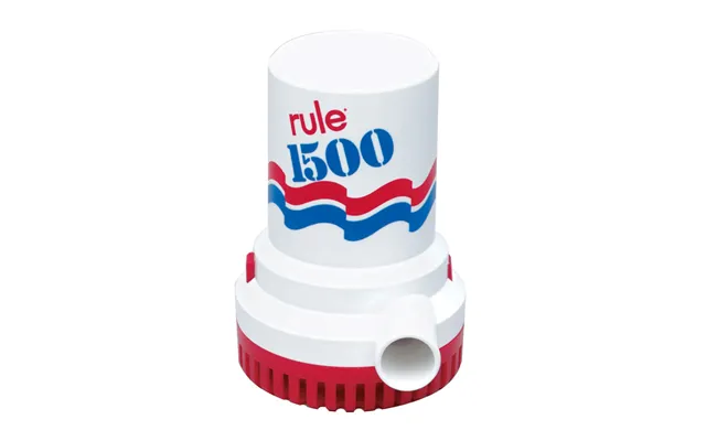 Rule 02 1500 Gph Non Automatic Bilge Pump