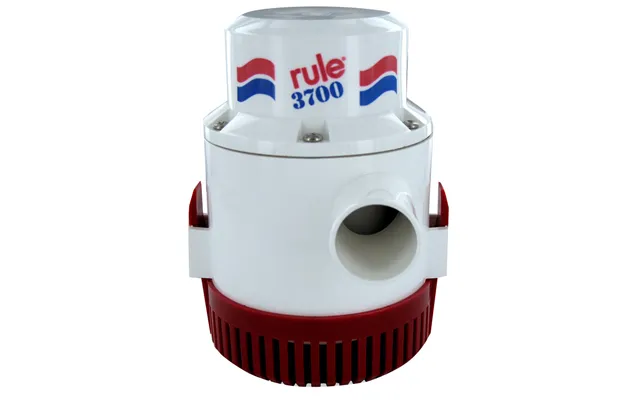 Rule 14a 3700 Gph Non Automatic Bilge Pump 1-1 2 Inch Outlet 12v