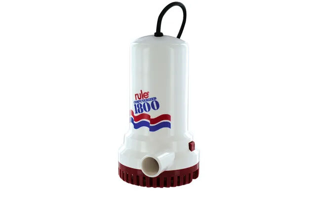 Rule A53s-24 1800 Sump Utility Pump With 24ft Cord - 110v Automatic