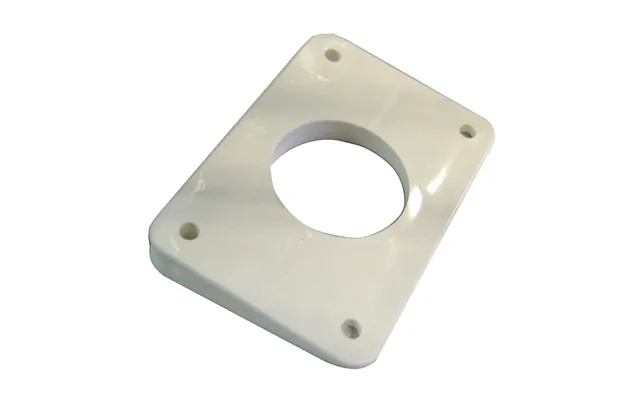 Rupp 17-1510-50w 10 Degree Top Gun Mounting Wedge White - Sold Individually
