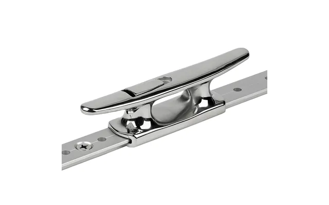 Schaefer 70-74 Mid-rail Chock Cleat Stainless Steel