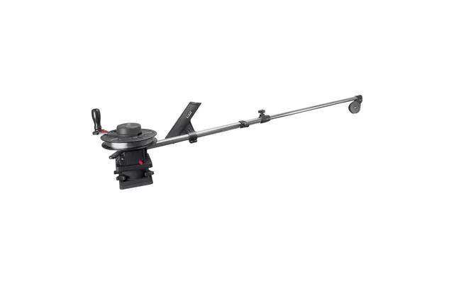 Scotty 1091 Telescoping 60 Inch Longarm Combo Manual Downrigger With Swivel Base