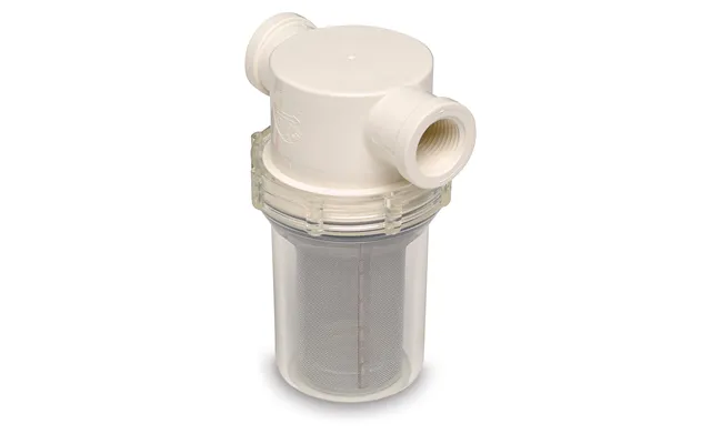 Shurflo 253-221-01 3 4 Inch Raw Water Strainer With Bracket & Fittings - 50 Mesh Screen