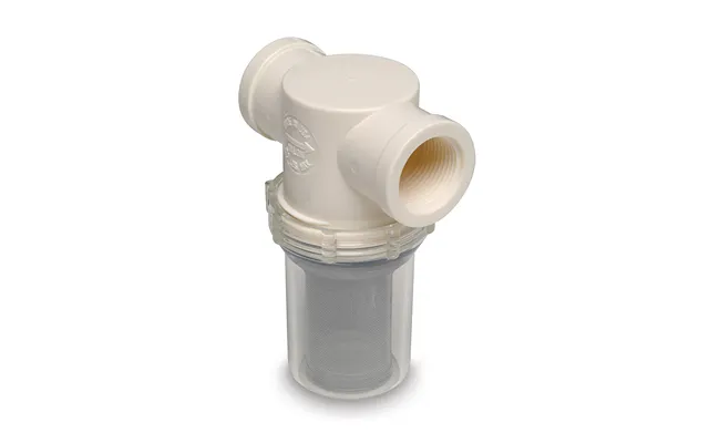 Shurflo 253-321-01 1 Inch Raw Water Strainer With Bracket & Fittings - 50 Mesh