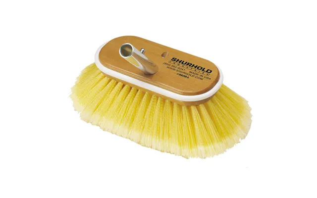Shurhold 960 6 Inch Deck Brush Soft Yellow Polystyrene