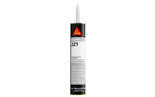 Sika 90892 Sikaflex 221 Multi-purpose Polyurethane Sealant Adhesive - 10