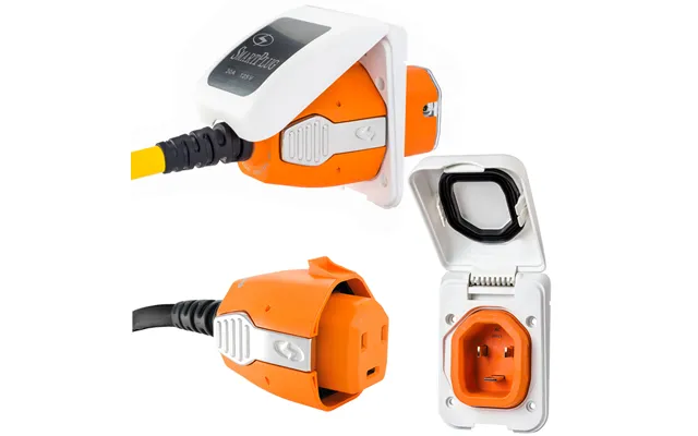 Smartplug B30assypw 30 Amp Connector & Non-metallic Inlet - White