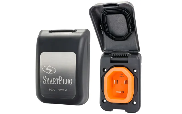 Smartplug Bm30pb 30 Amp Non Metallic Inlet Black