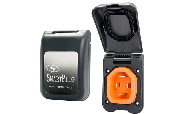 Smartplug Bm50pb 50 Amp Non Metallic Inlet Black