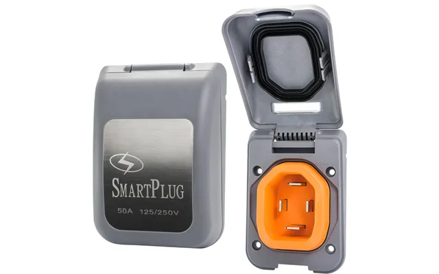 Smartplug Bm50pg 50 Amp Non Metallic Inlet Gray