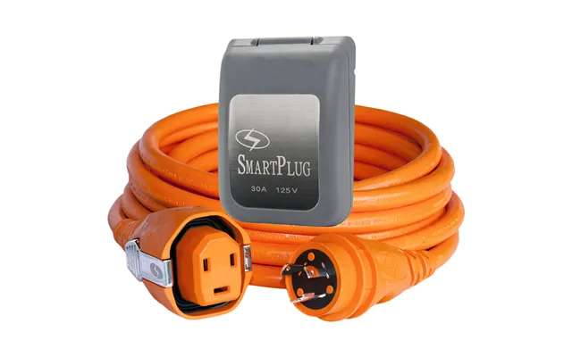 Smartplug C30503bm30pg 30 Amp Dual Configuration 50ft Cordset With Twist-type Connection And 30 Amp Non-metallic Grey In