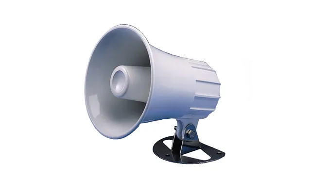 Standard Horizon 220sw 4.5 Inch Round Hailer Pa Horn - White