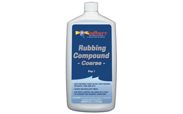 Sudbury 444 Rubbing Compound Coarse - Step 1