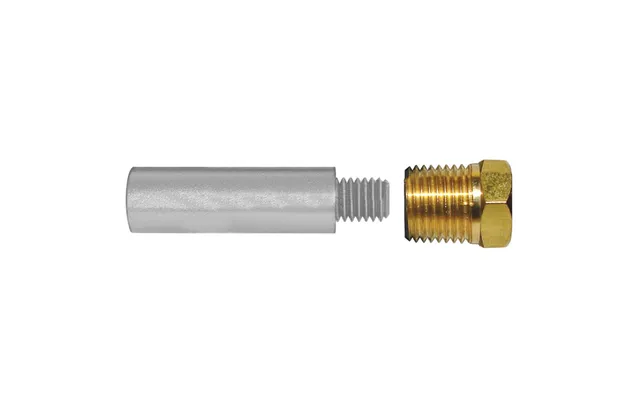 Tecnoseal Tec-e2-c E2 Pencil Zinc With Brass Cap 2 Inch X 5 8 Inch Dia