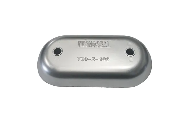 Tecnoseal Tec-z-406 Z406 Hull Plate Anode Zinc 8.5 Inchx4.2 Inchx1