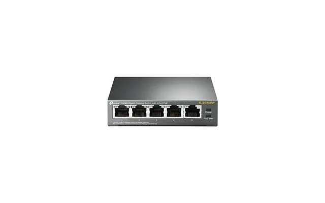 Tp-link Sg1005p 5-port Gigabit Desktop Switch With 4-por