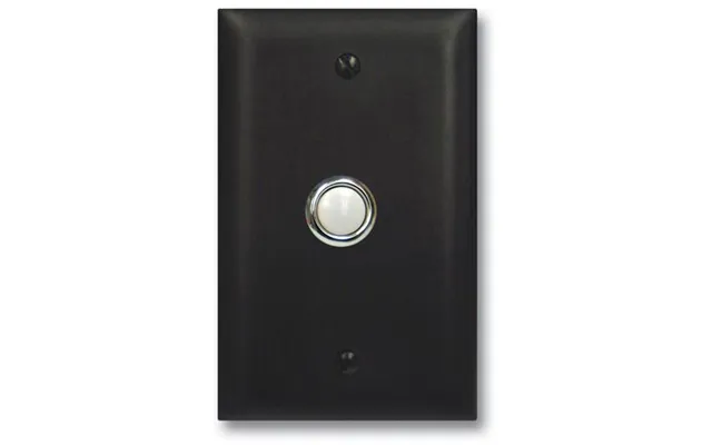 Viking Db-40-bn Door Bell Button Panel In Bronze
