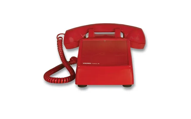 Viking K-1500p-d No Dial Desk Phone - Red