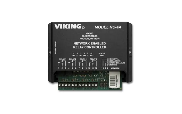 Viking Rc-4a Network Enabled 4 Relay Controller