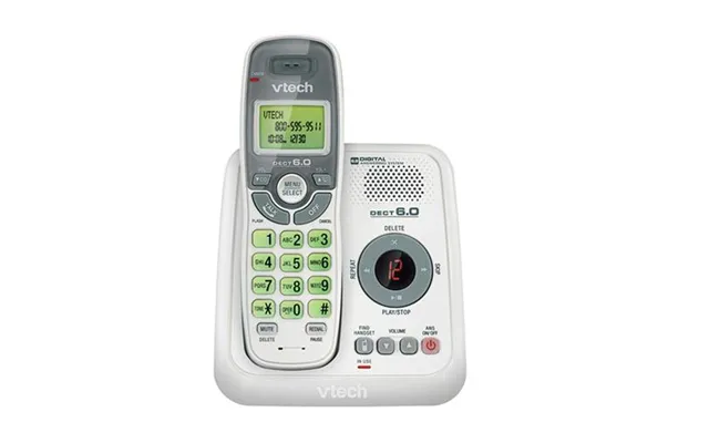 Vtech Cs6124 Cordless Answering System W Cid