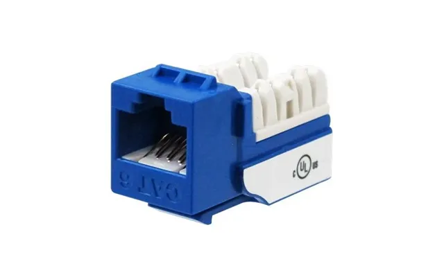 Wavenet 6eksjbl-25pk Cat6 Jack Blue 25 Pack