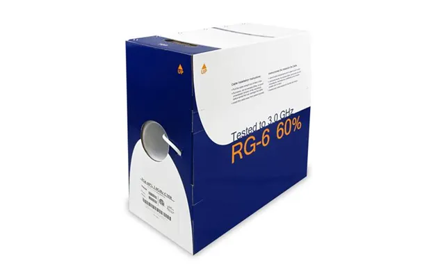 Wavenet Rg6-coax-bk 1000ft Pull Box Box Rg6urbk