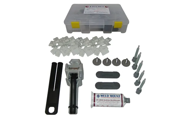 Weld Mount 65100 Adhesively Bonded Fastener Kit With At 8040 Adhesive