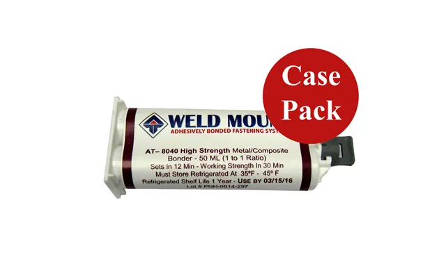 Weld Mount 804010 No Slide Metal Composite Bonder - Case Of 10