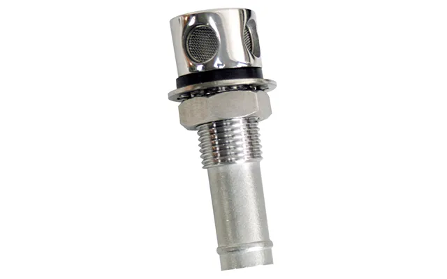 Whitecap 6004 Fuel Vent Round Head Straight Shaft 5 8 Inch Hose