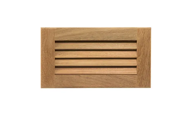 Whitecap 60714 Teak Louvered Insert 6-3 8 Inchh X 11-3 16 Inchw X 3 4 Inchd