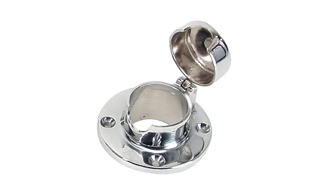 Whitecap S-112 Chain And Rope Deck Pipe Hinged 1-1 2 Inch Opening