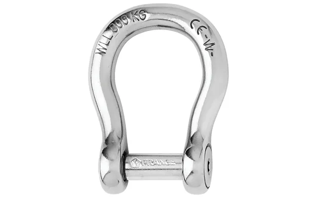 Wichard 01345 Self-locking Allen Head Pin Bow Shackle - 10mm Diameter