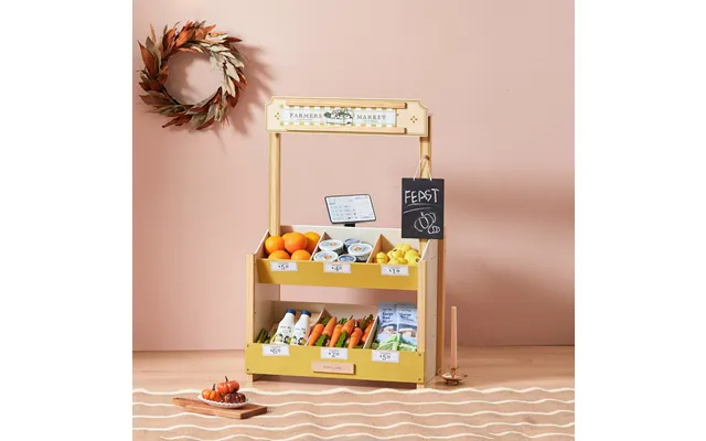 Farmers’ Market Gift Set Market Stall & Organic Food Collection
