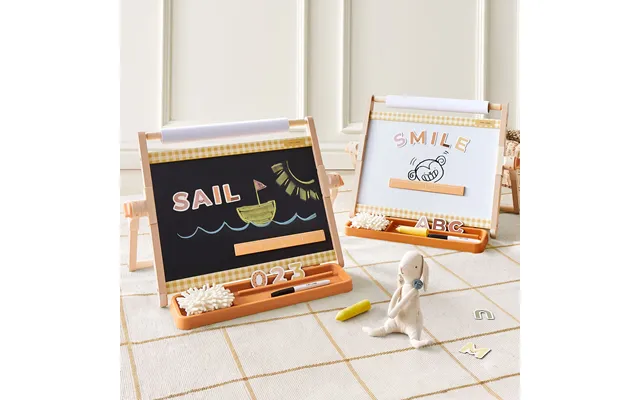 Tiny Land Double-sided Magnetic Tabletop Easel - Oatmeal