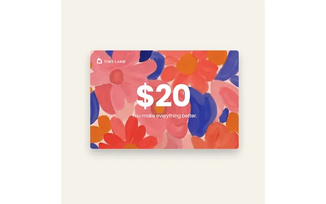 Tiny Land Gift Card - Us 20.00