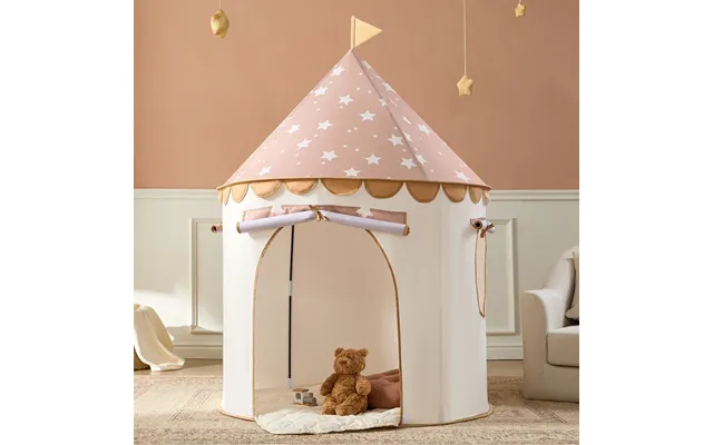 Tiny Land Kids Tent Indoor Tent For Toddlers - Brown