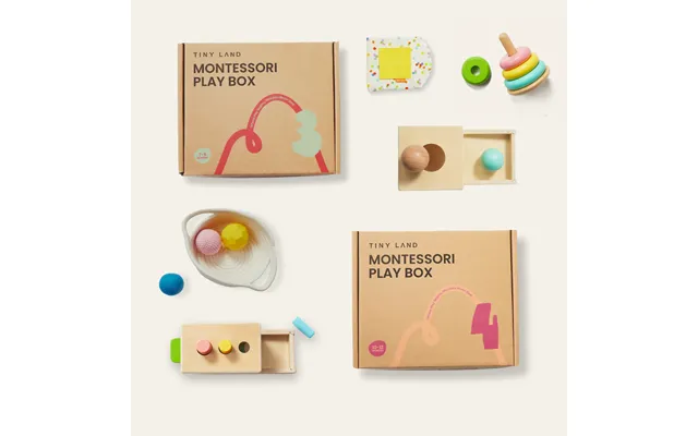 Tiny Land Montessori Early Skills Baby Set 7 12 Months